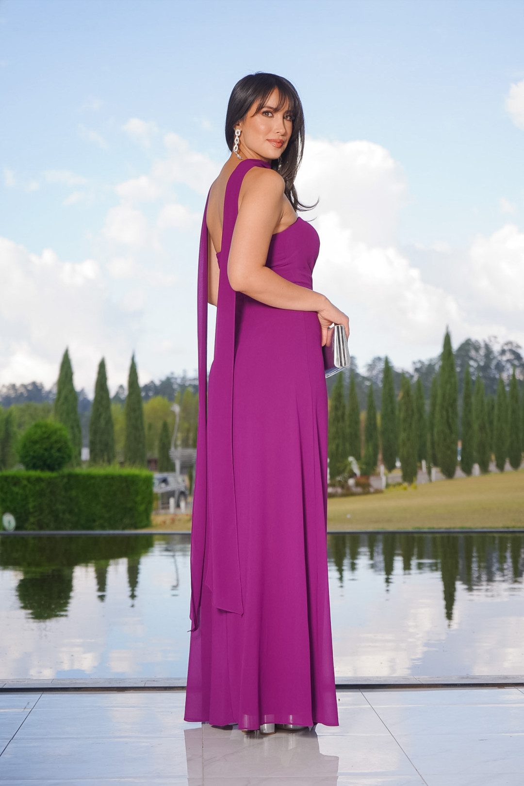 VESTIDO ANA CAMILA MORADO