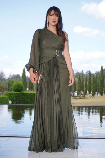 VESTIDO LUCRECIA OLIVA