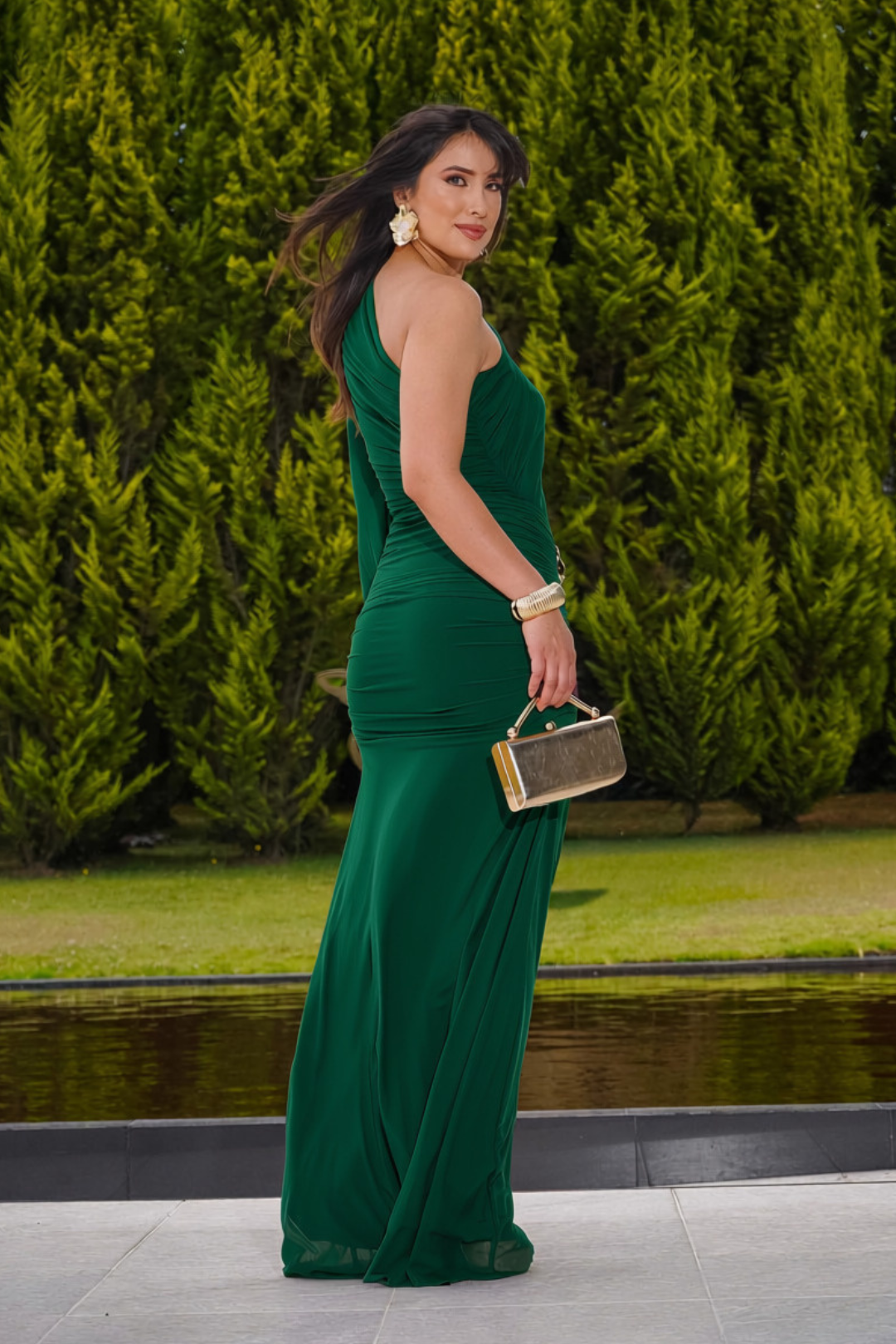 VESTIDO ANABEL VERDE