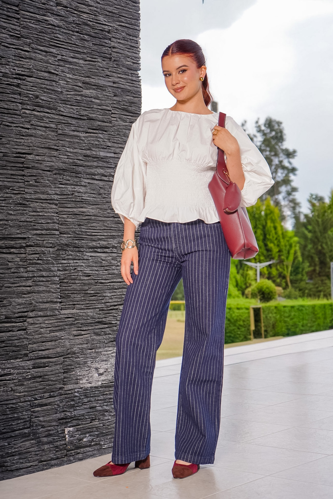 BLUSA ANA ESTEFANIA BLANCA
