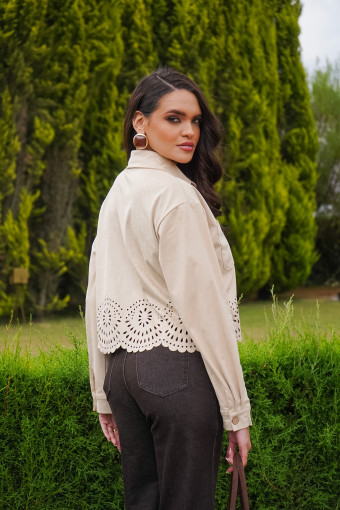 CHAQUETA ANA MARIANA BEIGE