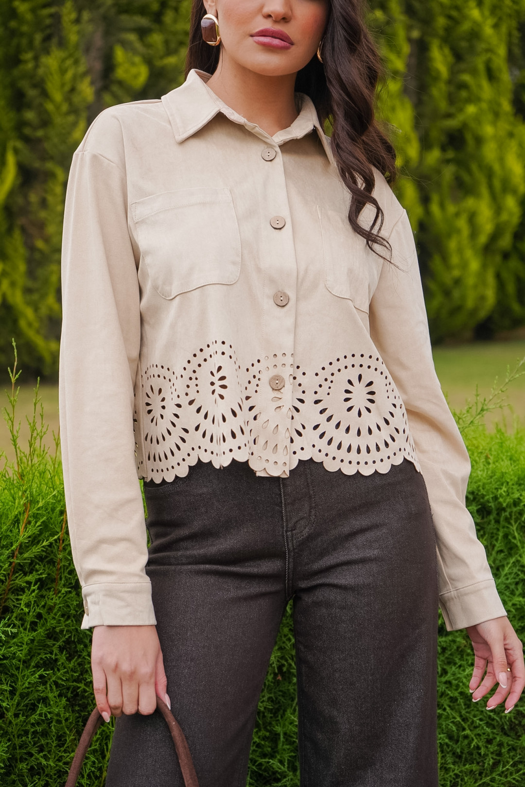 CHAQUETA ANA MARIANA BEIGE