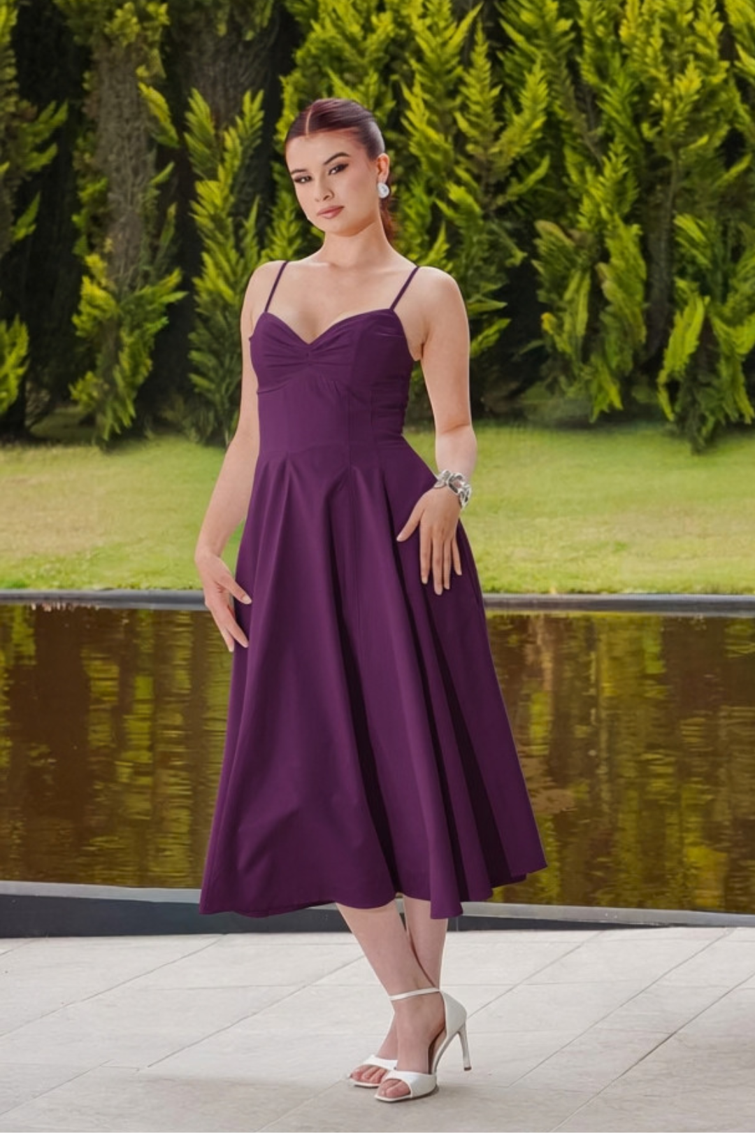VESTIDO ISABEL UVA