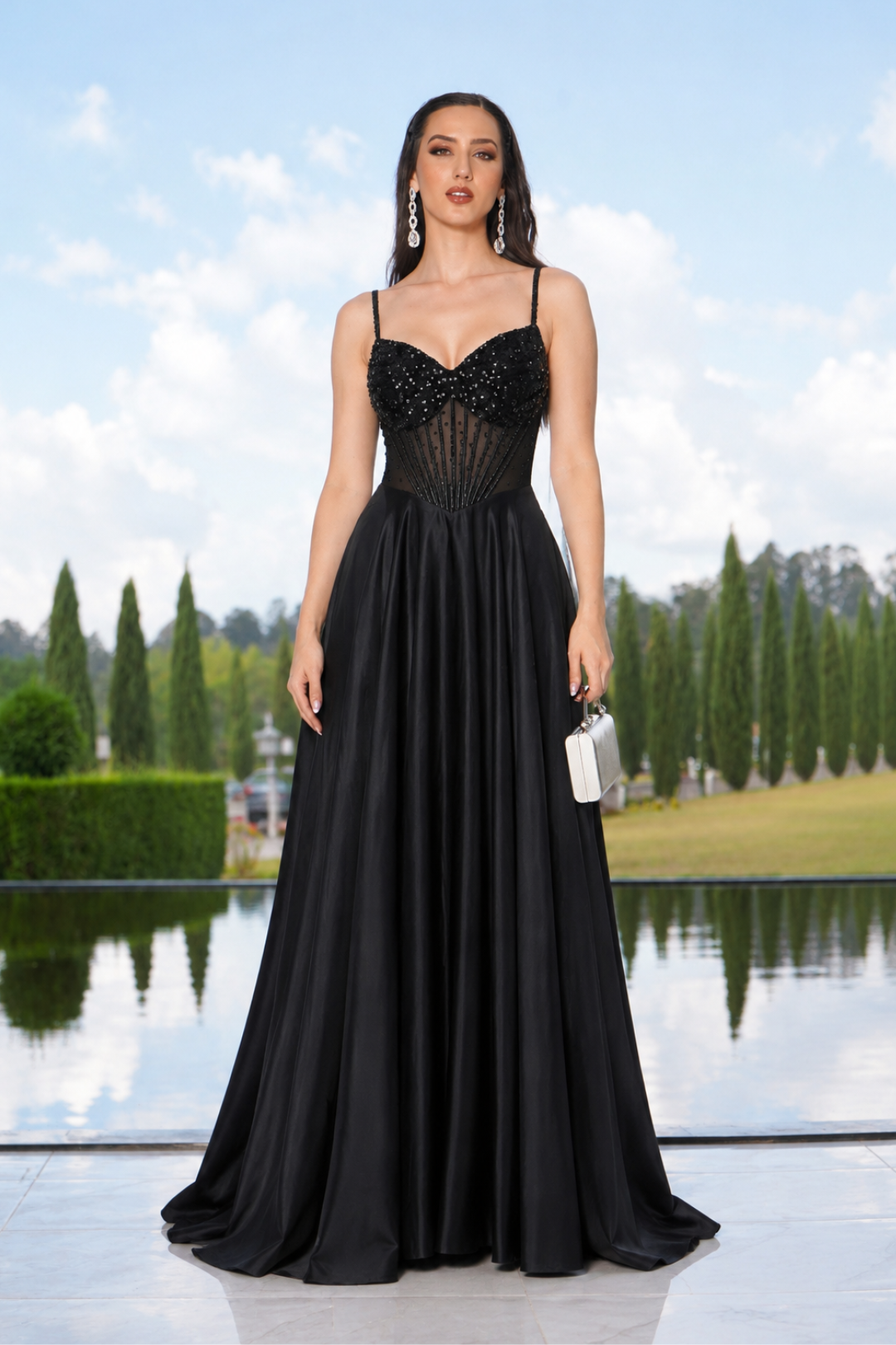 VESTIDO ANA LUISANA NEGRO